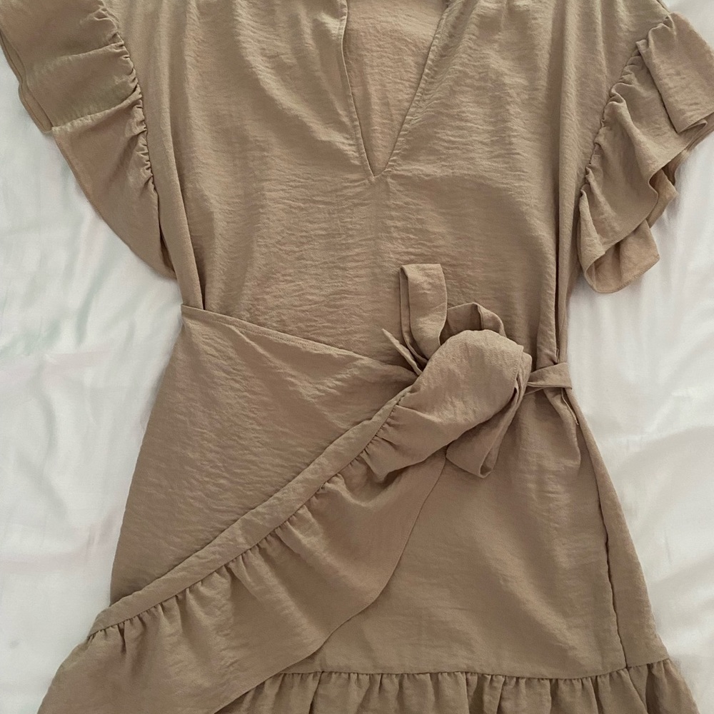TULAROSA WRAP DRESS - Picture 2 of 4
